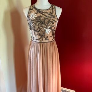 Gianni Bini Beaded Evening Dress